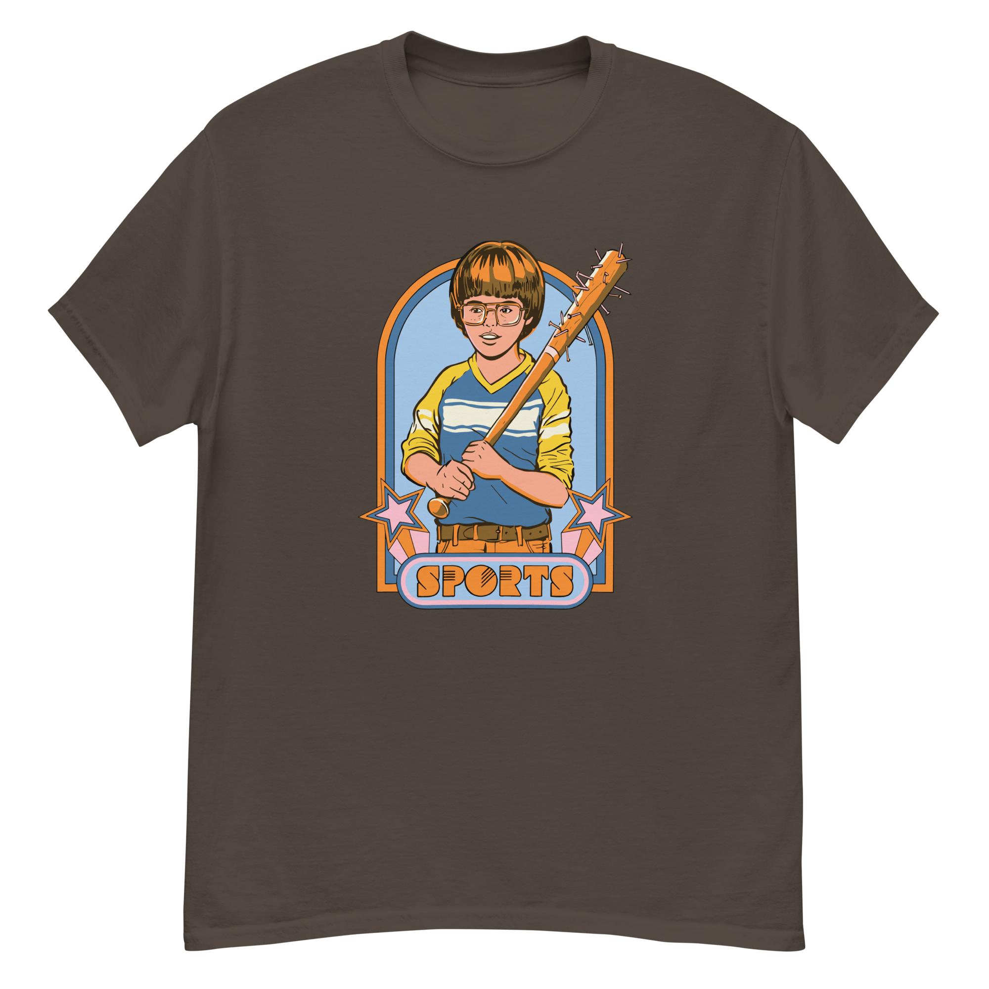 unisex-classic-tee-dark-chocolate-front-6ab2db484895c.png