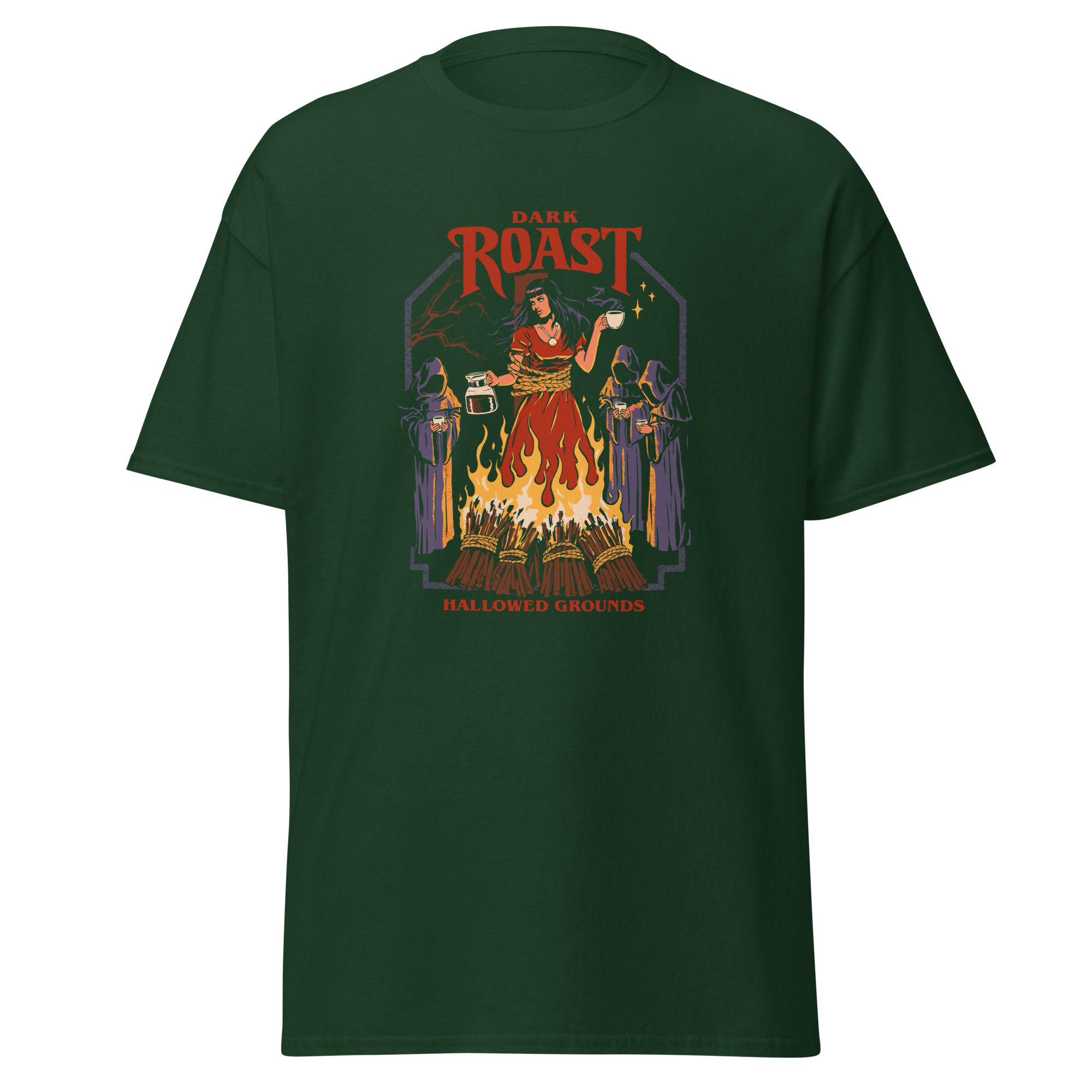 unisex-classic-tee-forest-green-front-6ab3051de1f6a.png