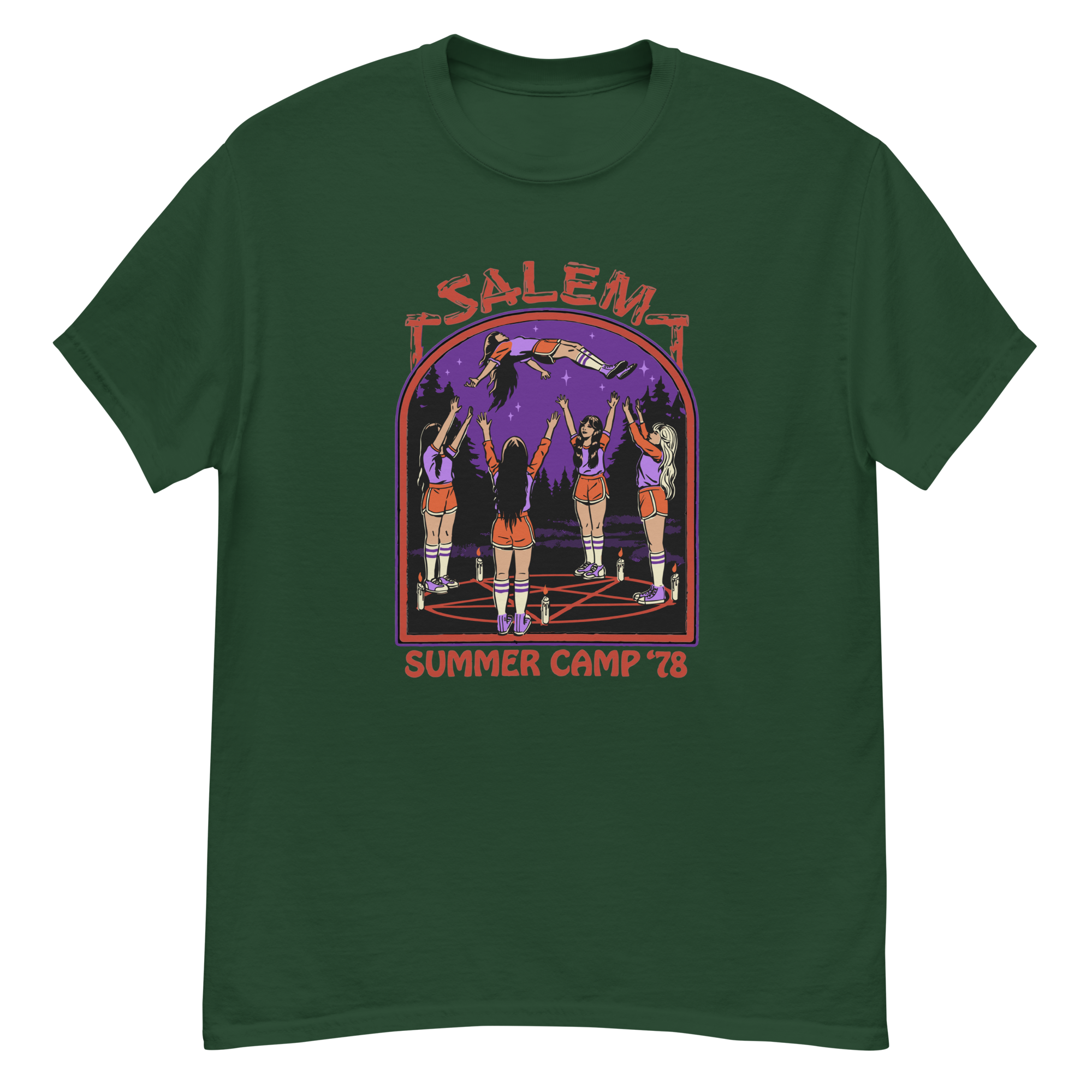 unisex-classic-tee-forest-green-front-6ab31bcd595f5.png