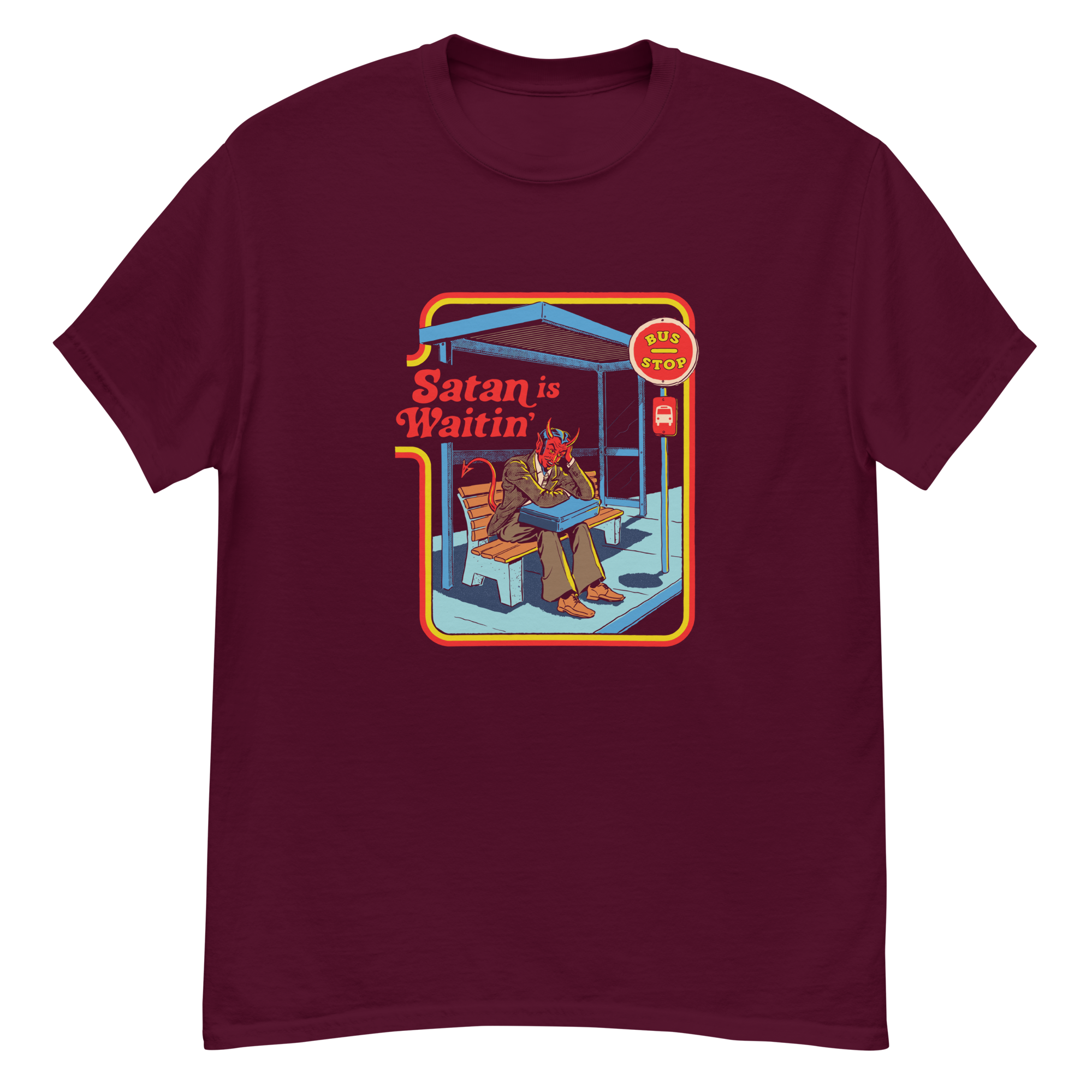 unisex-classic-tee-maroon-front-6ab3028a093b1.png