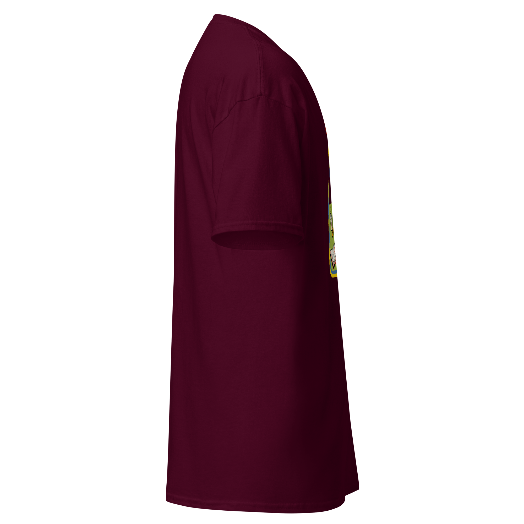 unisex-classic-tee-maroon-right-6ab32c16d96d9.png