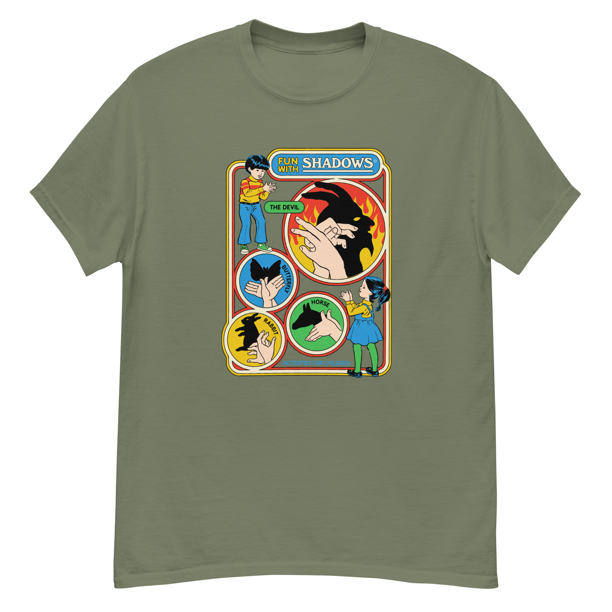 unisex-classic-tee-military-green-front-6aad77ef0e501.png