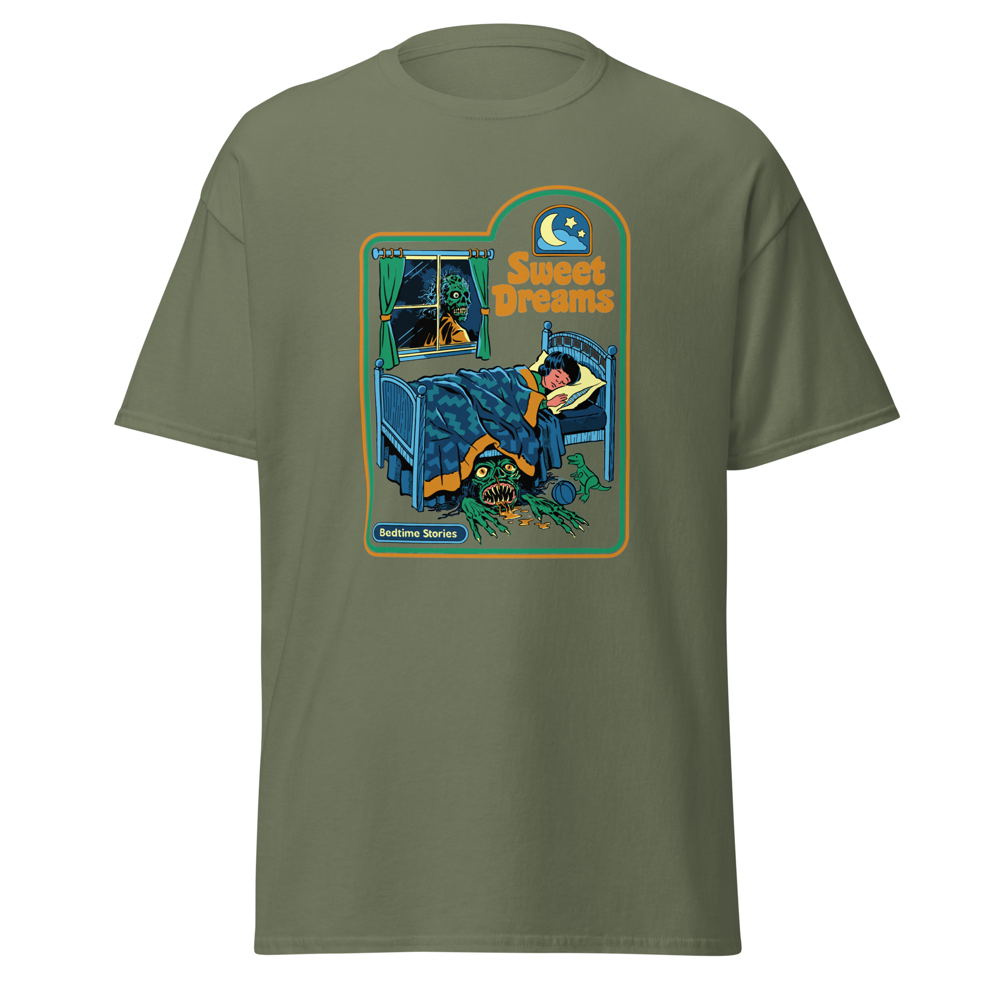 unisex-classic-tee-military-green-front-6ab3005d7f5a4.png