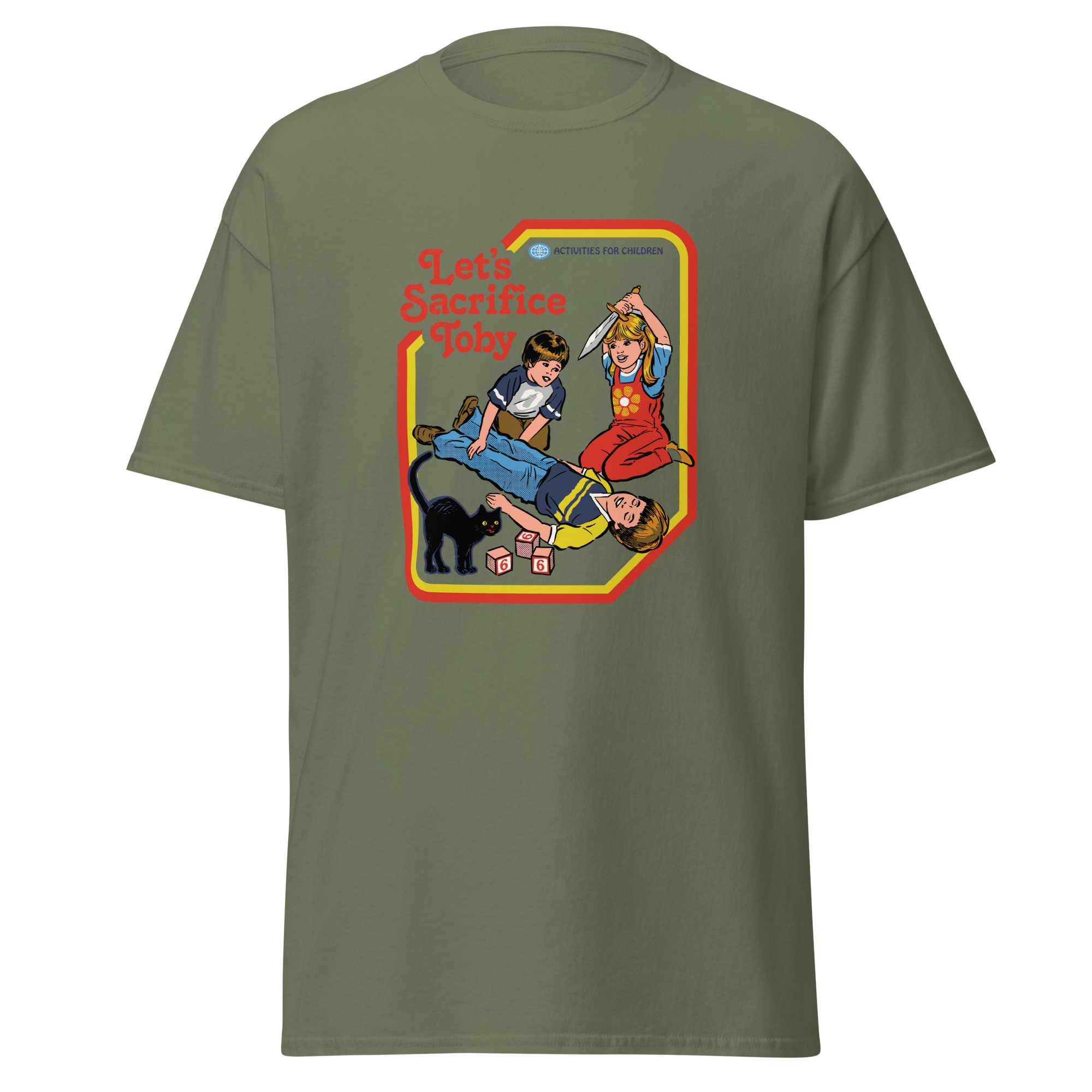 unisex-classic-tee-military-green-front-6ab3240dd6268.png