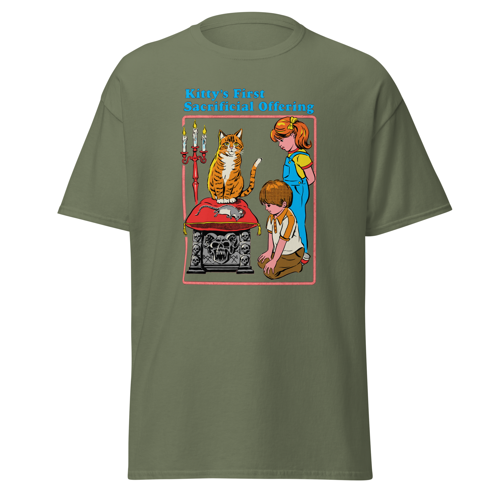 unisex-classic-tee-military-green-front-6ab32a5710f60.png
