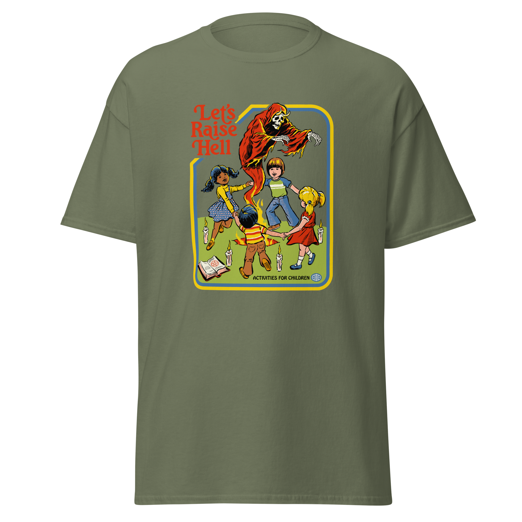 unisex-classic-tee-military-green-front-6ab32c16da4be.png