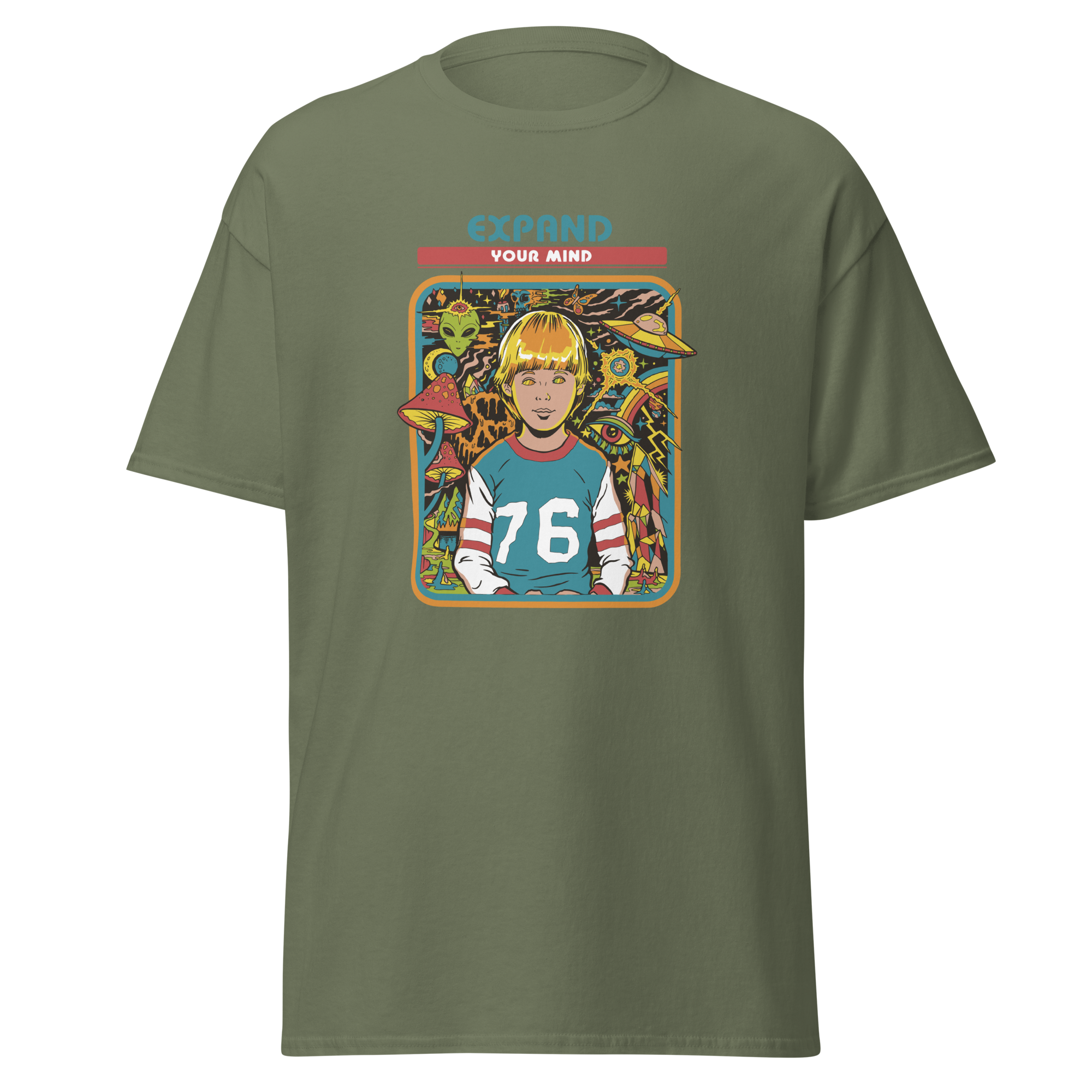 unisex-classic-tee-military-green-front-6ab32ff5559d4.png