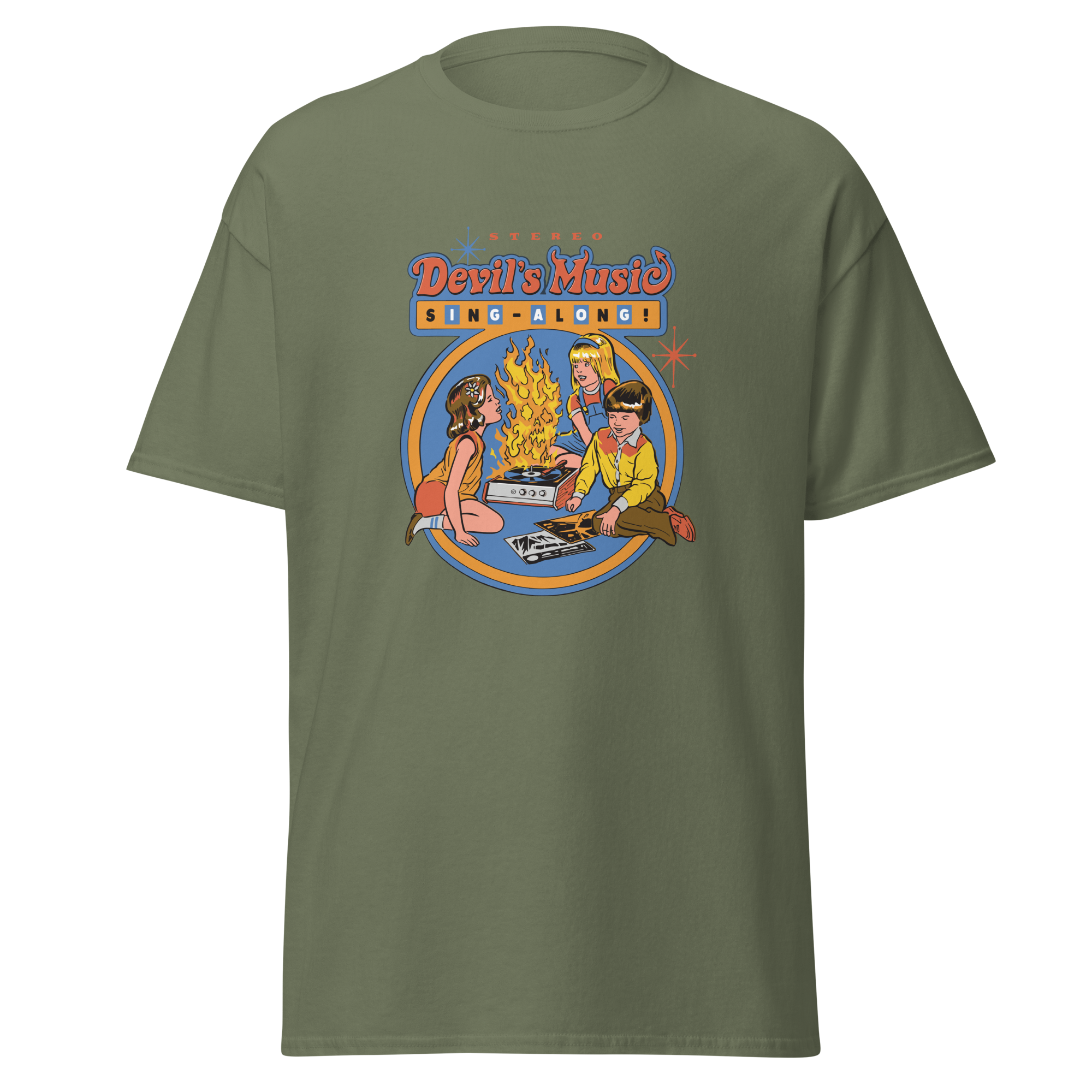 unisex-classic-tee-military-green-front-6ab33f0bd1dca.png