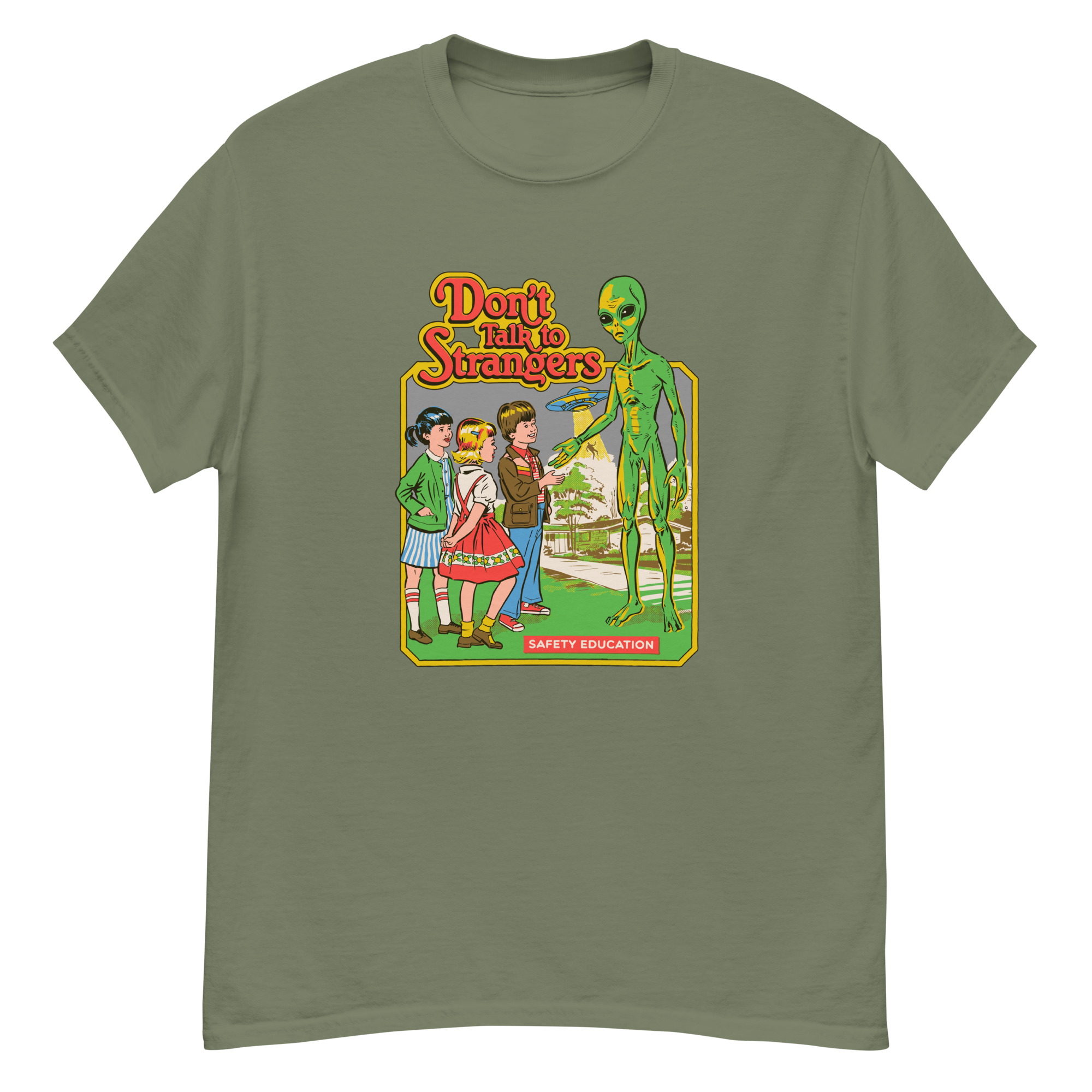 unisex-classic-tee-military-green-front-6ab33fef48814.png