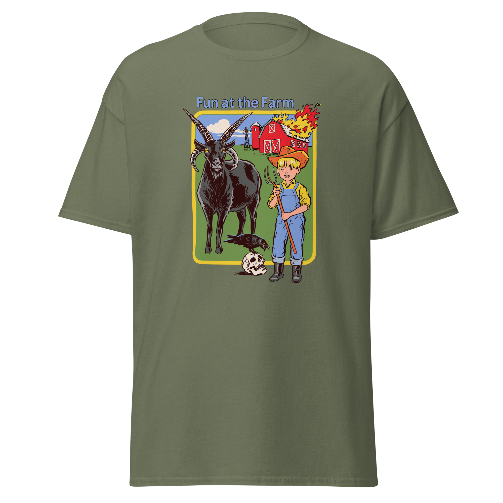 unisex-classic-tee-military-green-front-6ab34040d9f48.png