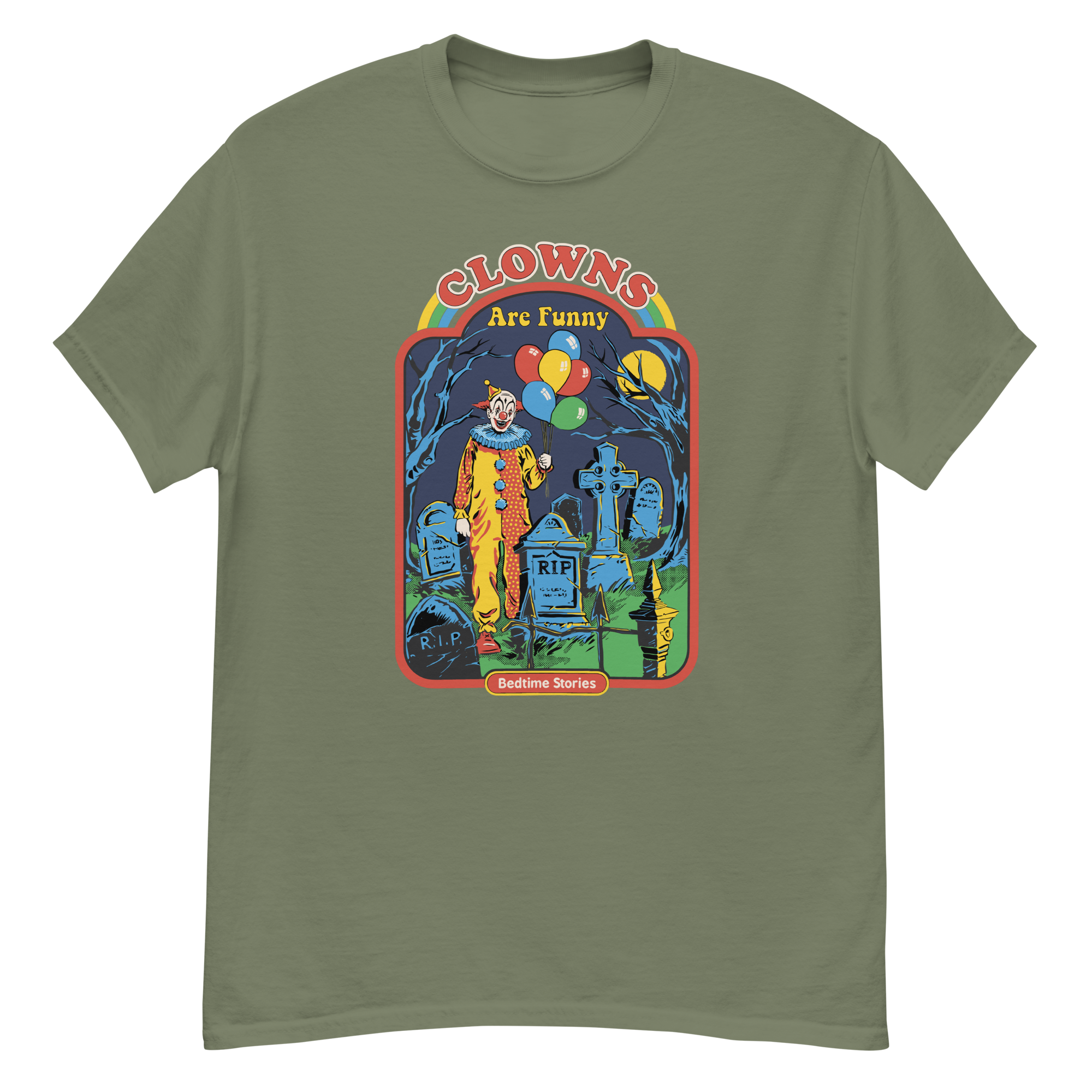 unisex-classic-tee-military-green-front-6ab3464391864.png