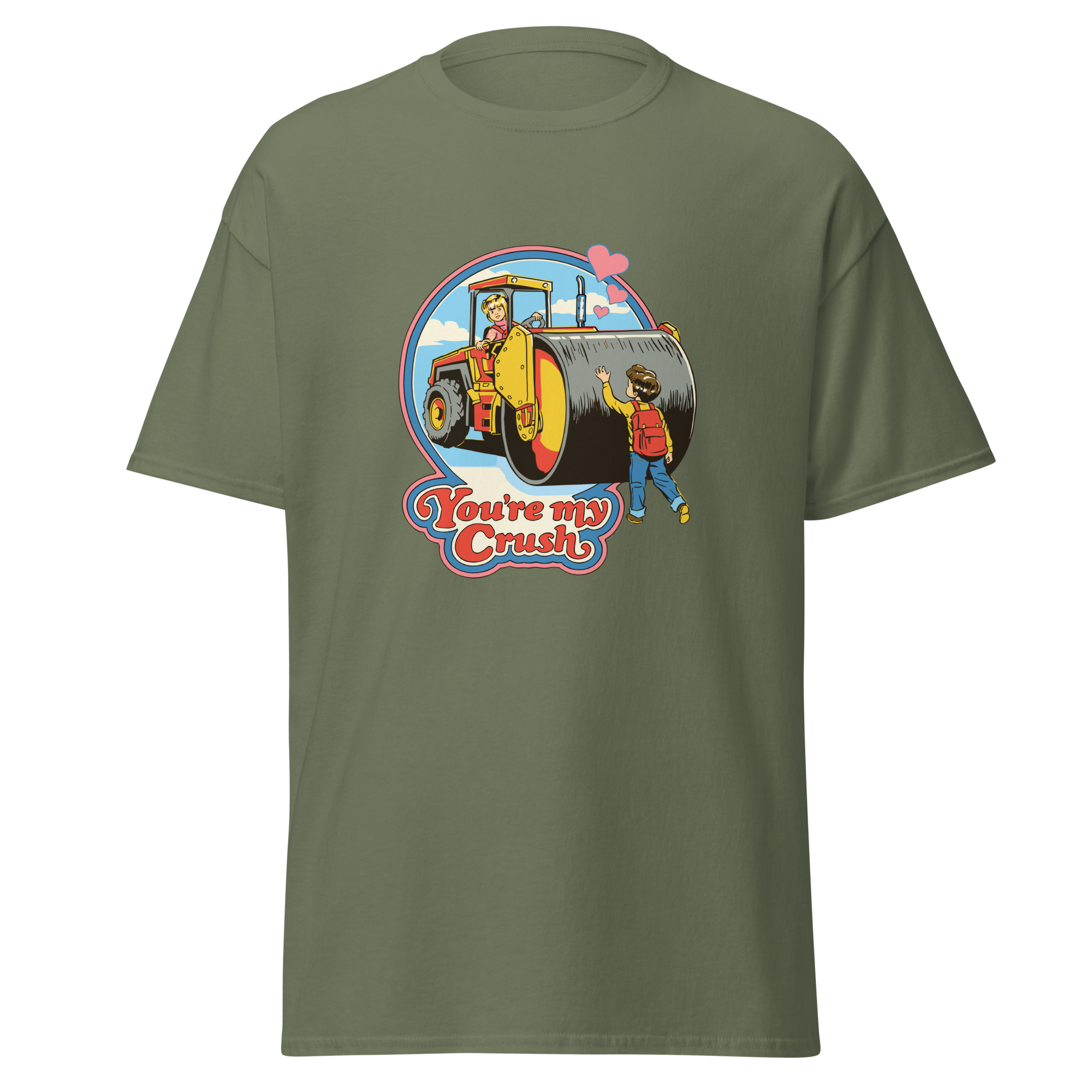 unisex-classic-tee-military-green-front-6ab3472a90891.png