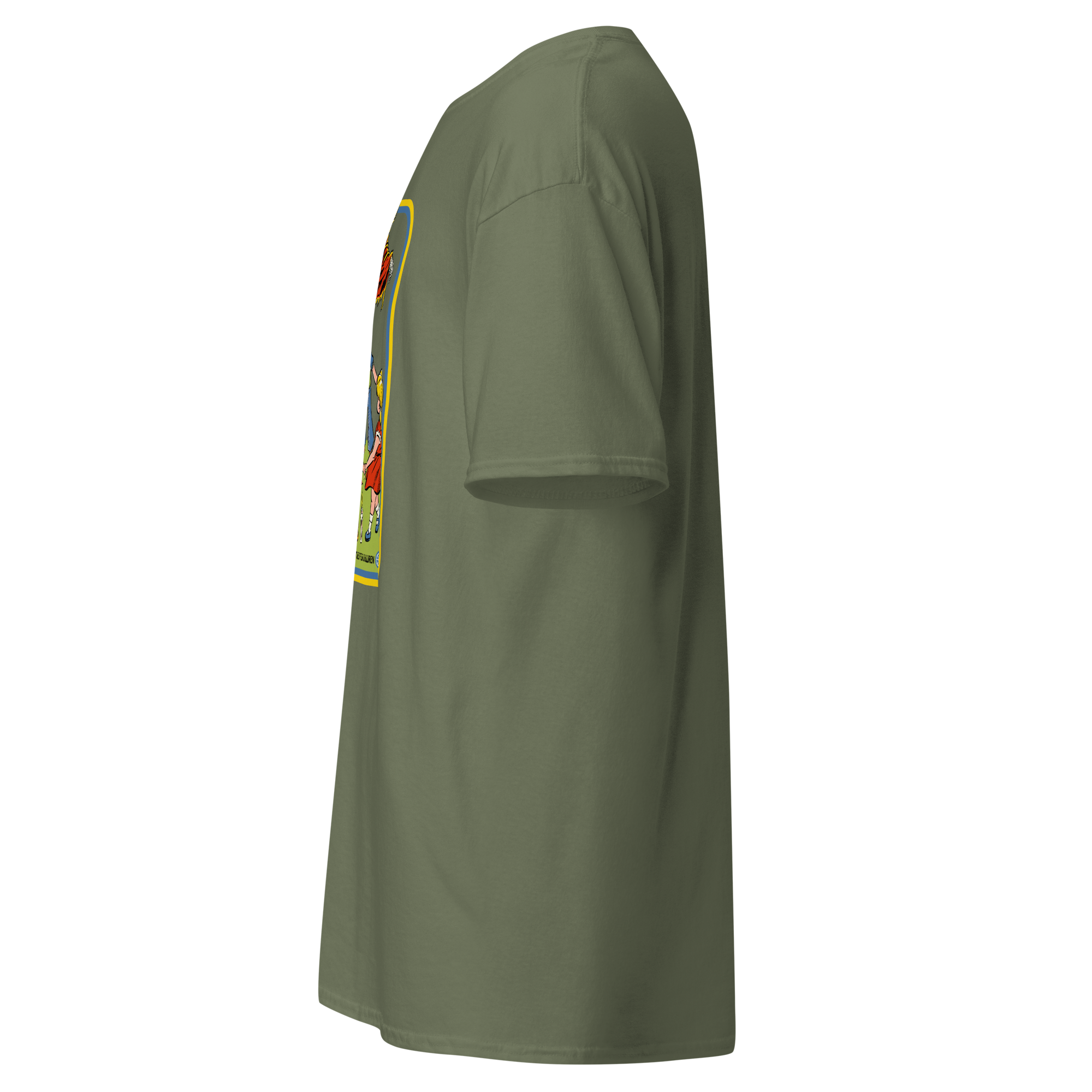 unisex-classic-tee-military-green-left-6ab32c16d9e1e.png