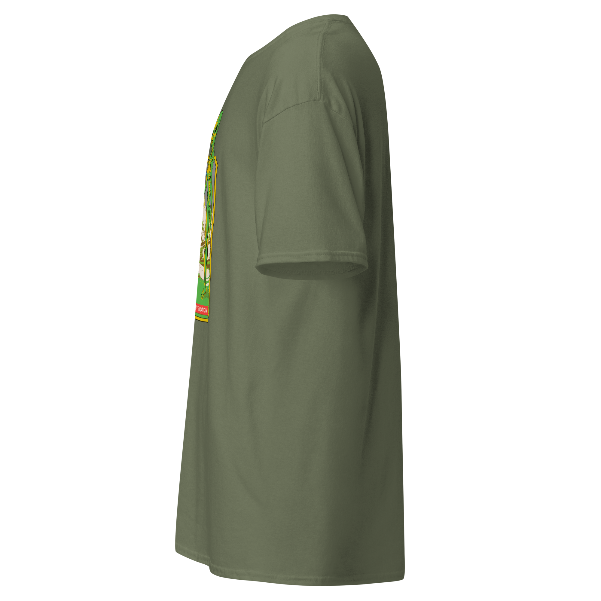 unisex-classic-tee-military-green-left-6ab33fef49be0.png
